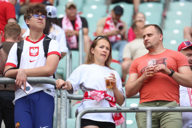 Polska - Ukraina. Tłumy kibiców na trybunach. Znajdź się na zdjęciu!