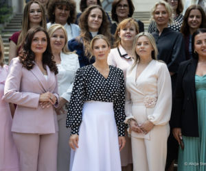 Marta Nawrocka gościła polonijne bizneswoman w Pałacu. Wśród nich polska gwiazda!