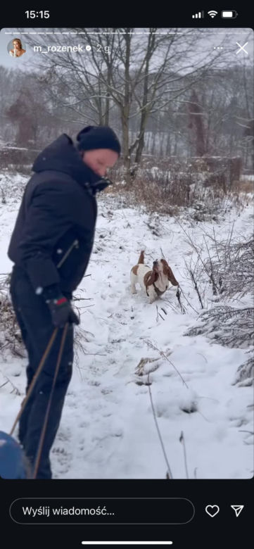  Małgorzata Rozenek-Majdan dokazuje z Radkiem i synkiem w śniegu. Piękna rodzinka!