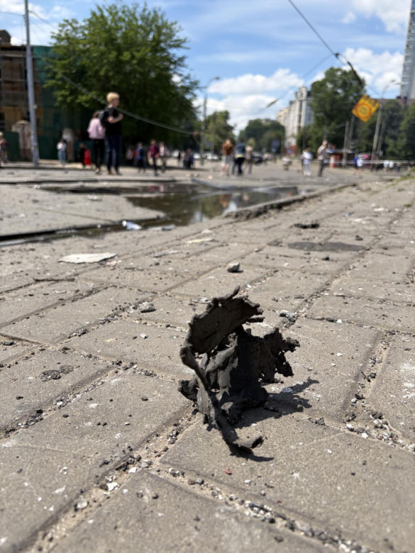 Rosyjski atak na Kijów. Potworne zniszczenia [24.05.2026]