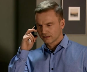 	M jak miłość odc. 1135. Andrzej Budzyński (Krystian Wieczorek)