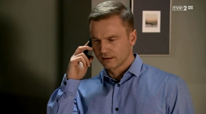 	M jak miłość odc. 1135. Andrzej Budzyński (Krystian Wieczorek)
