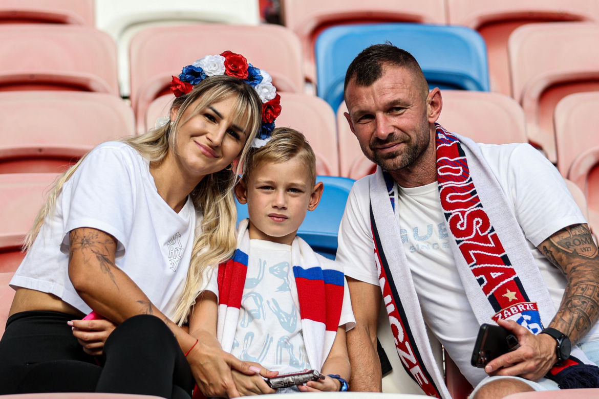 Górnik Zabrze - GKS Katowice: Zdjęcia kibiców i zawodników z meczu 6. kolejki PKO BP Ekstraklasy