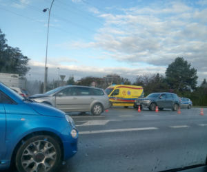 Poranny wypadek na Sikorskiego w Rzeszowie