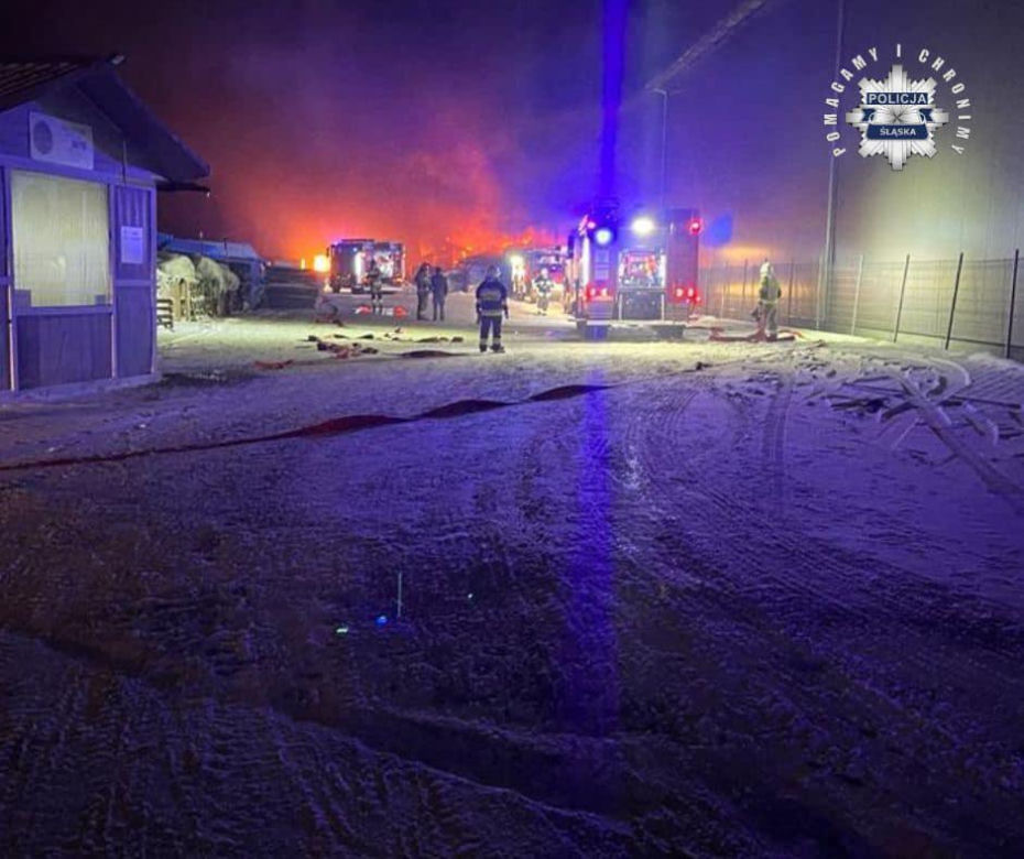 Pożar w Raciborzu 