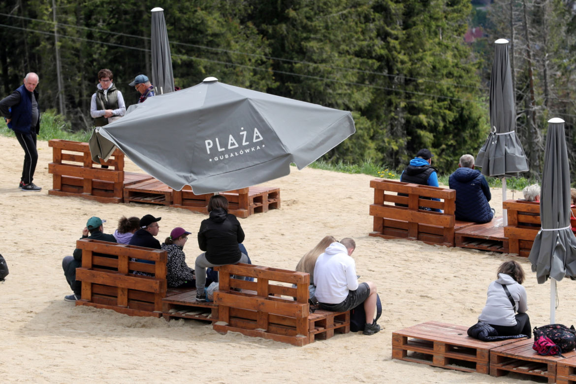 Plaża na Gubałówce