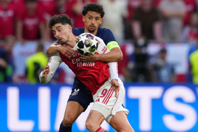 Liga mistrzów. Mecz PSG - Arsenal