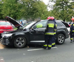 Naćpany kierowca zdemolował osiem aut i uciekł