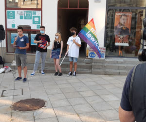 Tak protestowali mieszkańcy Tarnowa! Wsparcie dla telewizji TVN