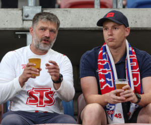 Górnik Zabrze - AS Monaco: Zdjęcia kibiców i zawodników z meczu eliminacji Ligi Konferencji