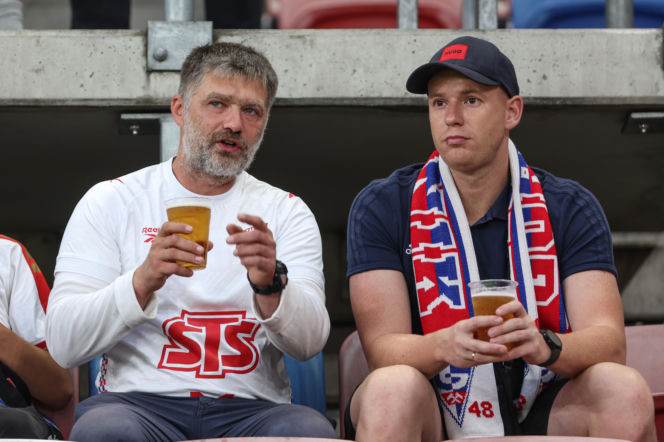 Górnik Zabrze - AS Monaco: Zdjęcia kibiców i zawodników z meczu eliminacji Ligi Konferencji