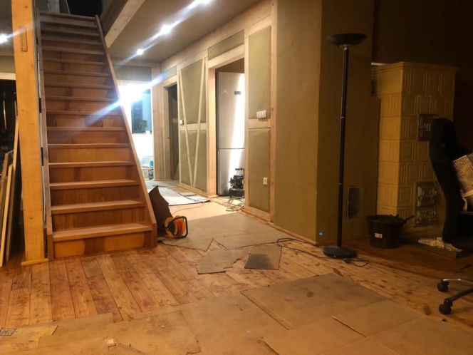 Dom z prefabrykatów drewniano-słomianych