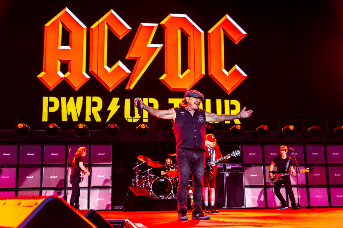 Koncert AC/DC w Warszawie (4.07.2025) - część druga. Organizatorem koncertu jest Live Nation