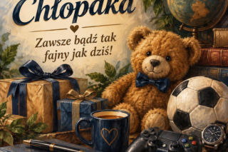 Kartki na Dzień Chłopaka 2026. Śmieszne obrazki z życzeniami do skopiowania