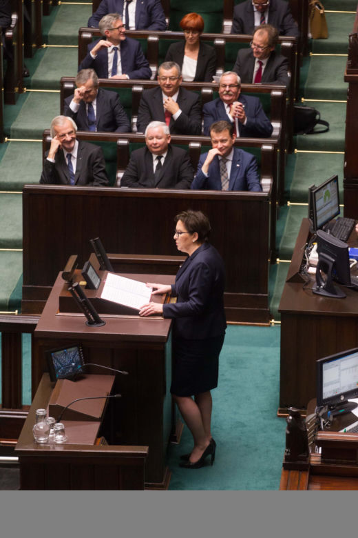 Inauguracja Sejmu, nowy Sejm.