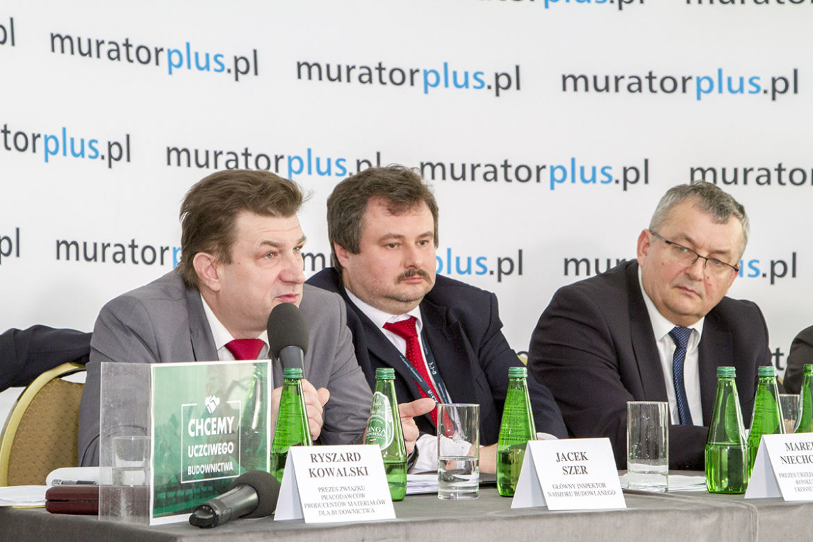 "Chcemy uczciwego budownictwa" konferencja Muratorplus.pl