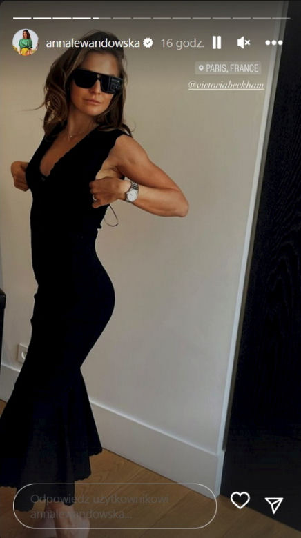 Anna Lewandowska Paris Fashion Week