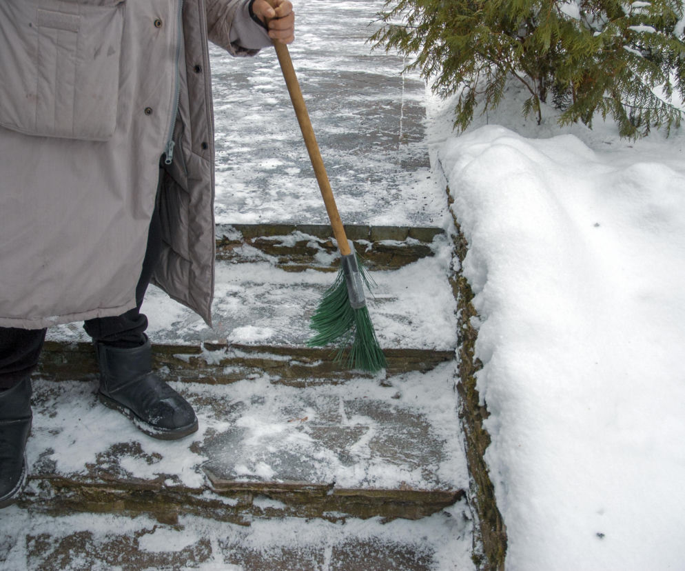 Odśnieżanie chodników