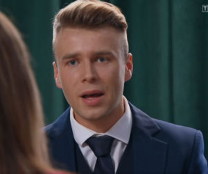 Barwy szczęścia odc. 2452. Agata (Natalia Zambrzycka), Patryk (Konrad Skolimowski)