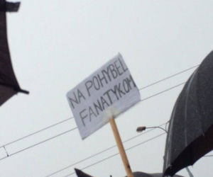 Czarny protest we Wrocławiu