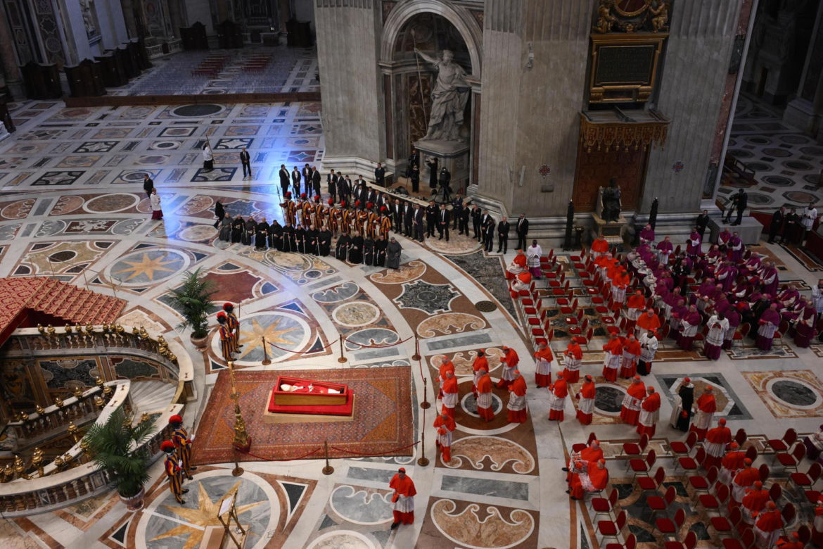 Trumna Papieża.