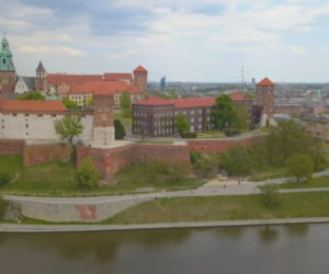 Kraków z lotu ptaka