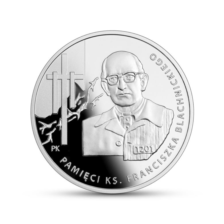 Moneta NBP pamięci ks. Blachnickiego
