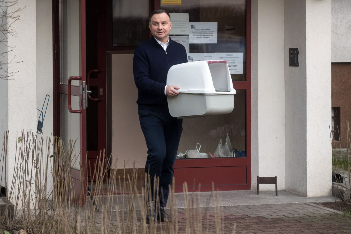 Duda da mieszkanie córce