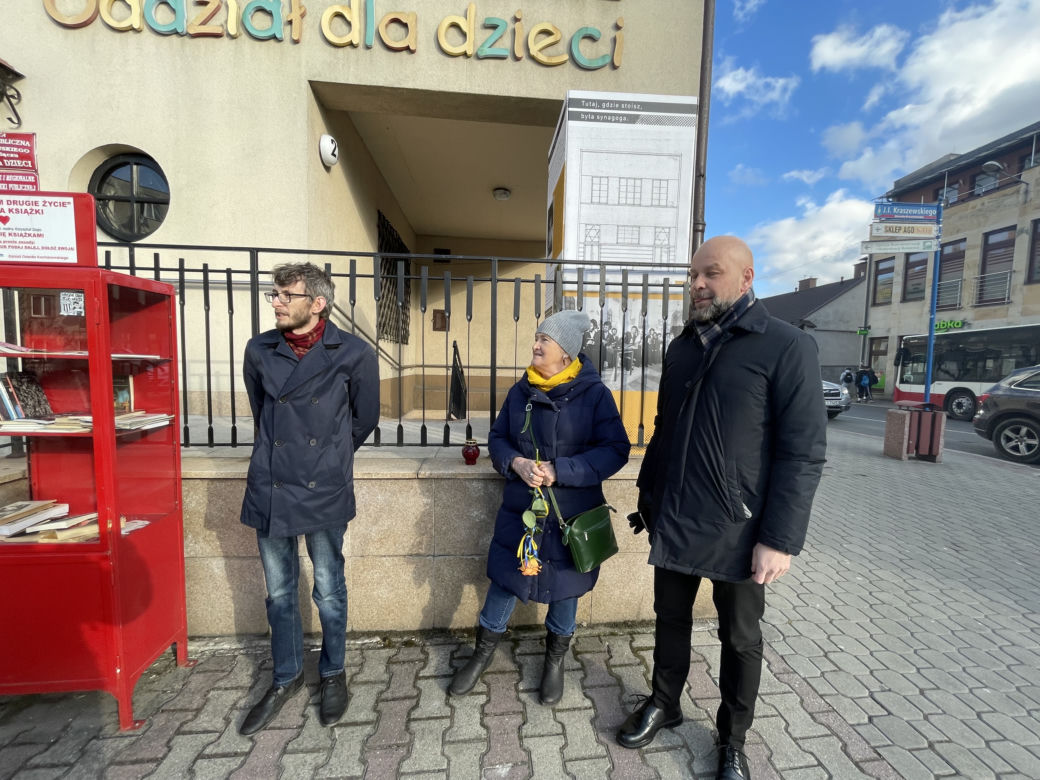 Wystawa przy Sądeckiej Bibliotece Publicznej