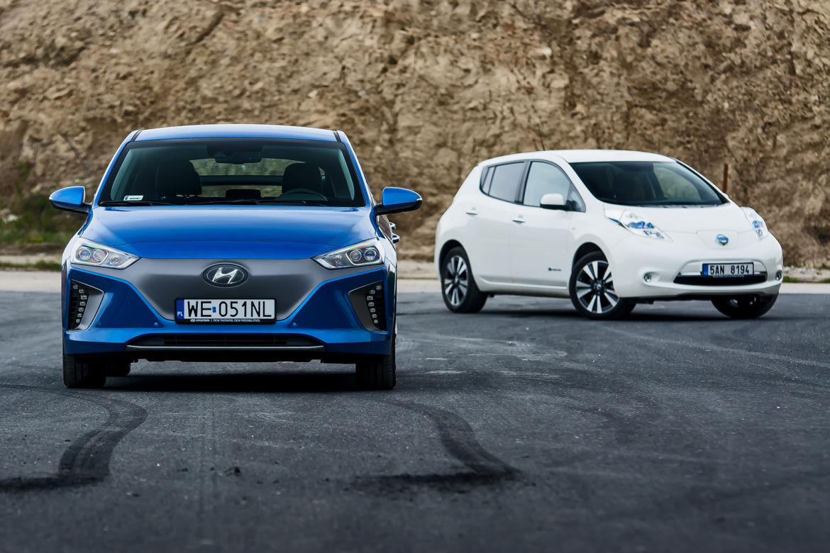 Hyundai IONIQ Electric vs. Nissan Leaf