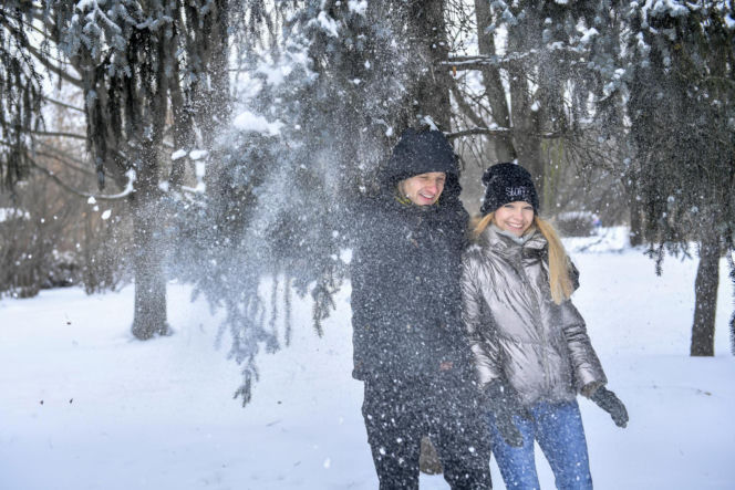 "Rolnik szuka żony" na stoku! Tak Marta Paszkin i Paweł Bodzianny urwali się i szaleją. Ale dzieciaki też mają frajdę