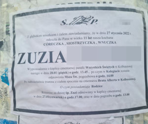 Kolbuszowa. Wzruszające pożegnanie 11-letniej Zuzi [GALERIA]
