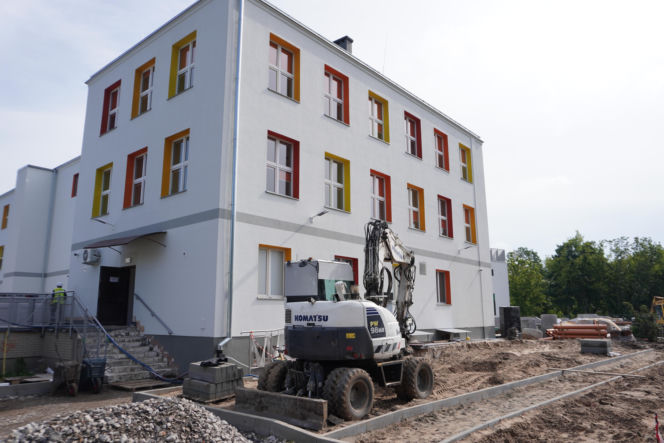 SP 215 na Pradze w remoncie