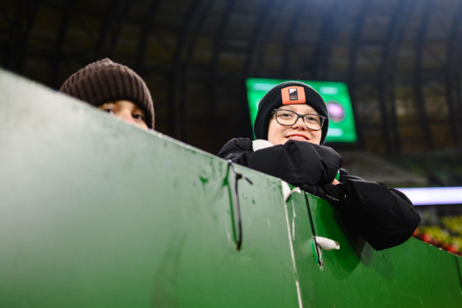 Lechia Gdańsk - Cracovia, zdjęcia kibiców z meczu 20. kolejki PKO BP Ekstraklasy