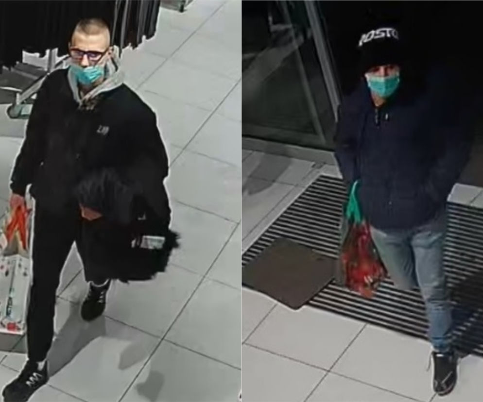 Wynieśli ubrania ze sklepu i zniknęli! Szuka ich policja z Solca Kujawskiego [ZDJĘCIA]