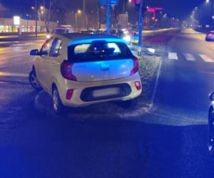 Pijana seniorka za kierownicą