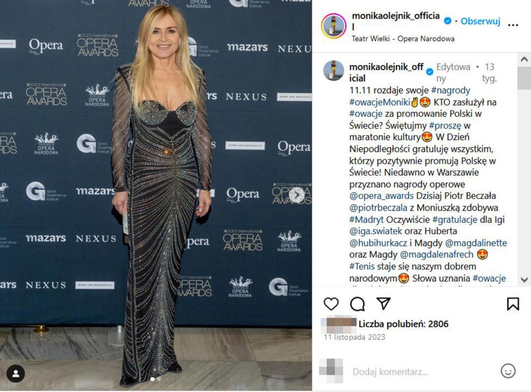 Monika Olejnik kusi dekoltem