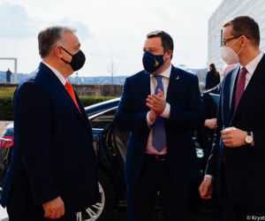 Mateusz Morawiecki, Viktor Orban, Matteo Salvini