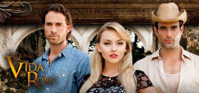 Za głosem serca (Lo Que La Vida Me Robo). Montserrat (Angelique Boyer), Alejandro (Sebastian Rulli), Jose Luis (Luis Roberto Guzman)