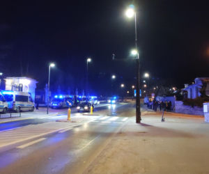 Policja ochrania ambasadę Rosji w Warszawie. Dziesiątki radiowozów