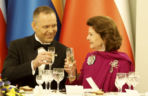 Obiad na cześć szwedzkiej pary królewskiej