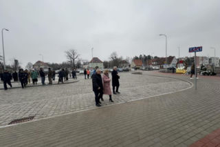 Plac Dworcowy w Pasłęku już gotowy