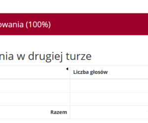 Jak głosowali mieszkańcy poszczególny miast i powiatów w Małopolsce w II turze?