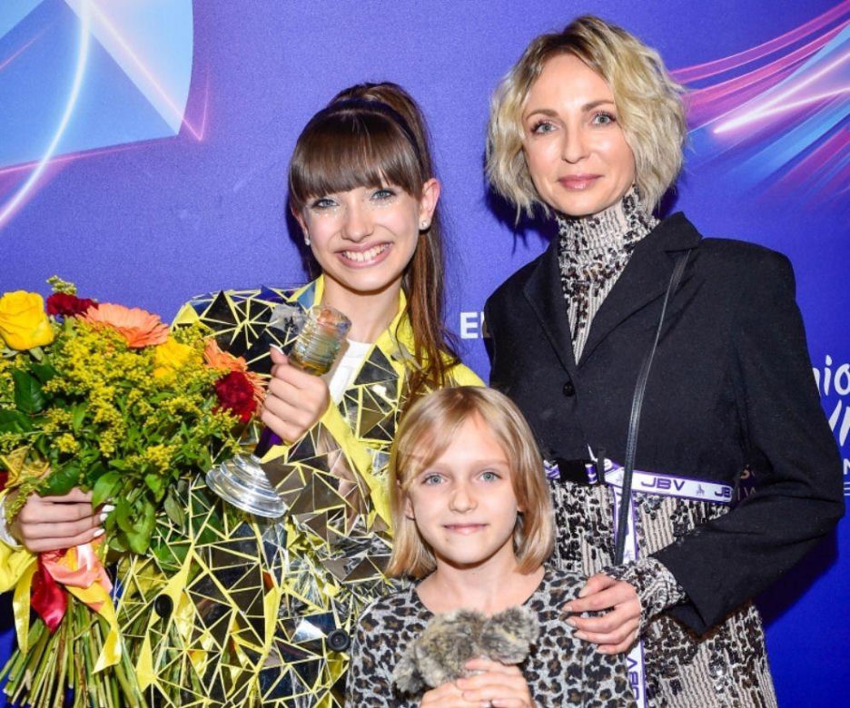 Anna Wyszkoni z córką, Viki Gabor