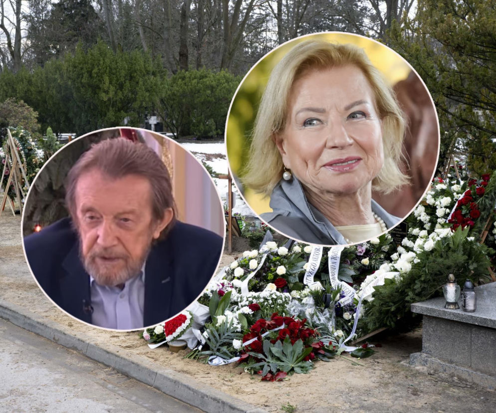 Bożena Dykiel i Edward Linde-Lubaszenko