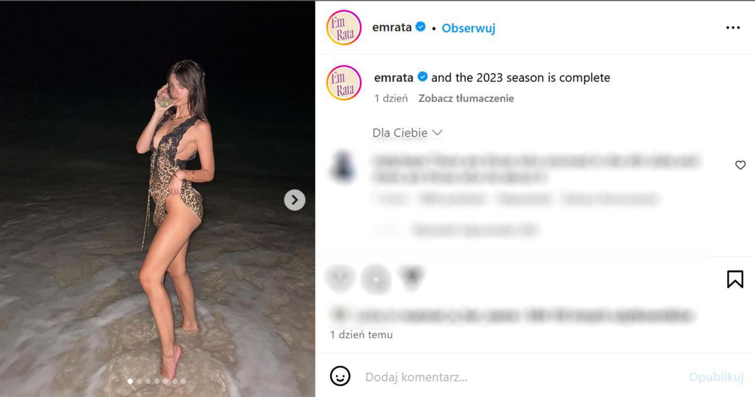 Emily Ratajkowski wróciła do byłego po roku! Rzuciła dwóch dla jednego