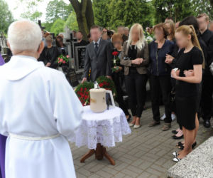 Pożegnanie zamordowanego dziennikarza