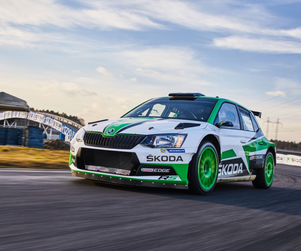 Rajdowa Skoda Fabia R5