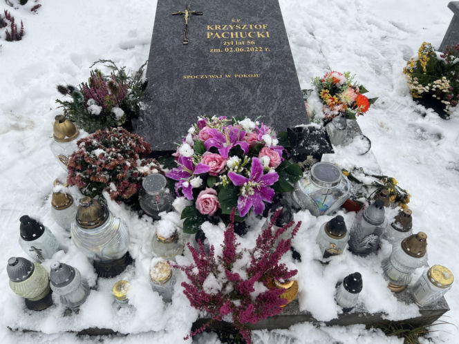 Tak wygląda grób Krzysztofa z "Rolnik szuka żony"