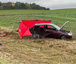 Wypadek na DK 25! Nie żyje jedna osoba [GALERIA]